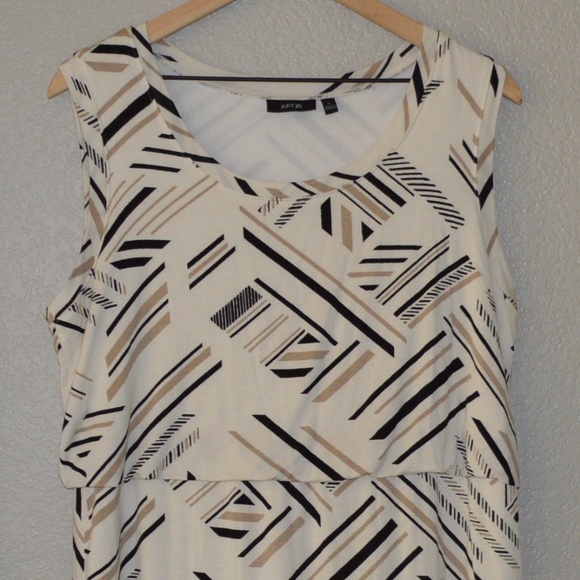 Apt 9 Scoop Neck Blousen Top Dress sz L - Picture 1 of 6